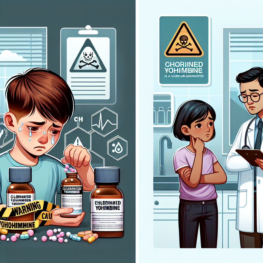 Risques de l’utilisation de la yohimbine chlorée chez les enfants et les adolescents Risques de l'utilisation de la yohimbine chlorée chez les enfants et les adolescents